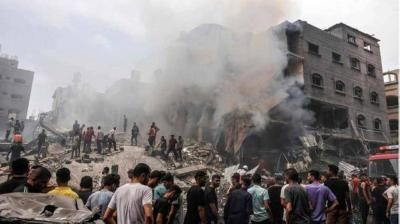 أخبار اليمن : 11 شهيداً في قصف إسرائيلي على غزة