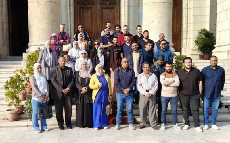 1800 مواطن استفادوا من قافلة جامعة القاهرة لمنطقة منشية البكارى بحي الهرم...