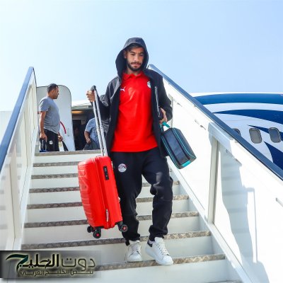 بعثة منتخب مصر تصل القاهرة بعد التعادل مع كاب فيردي| صور