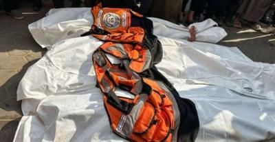 أخبار اليمن : الدفاع المدني بغزة: استشهاد 85 من كوادرنا