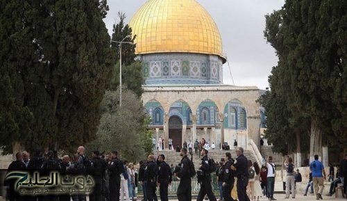 عشرات المستوطنين المتطرفين يقتحمون الأقصى
