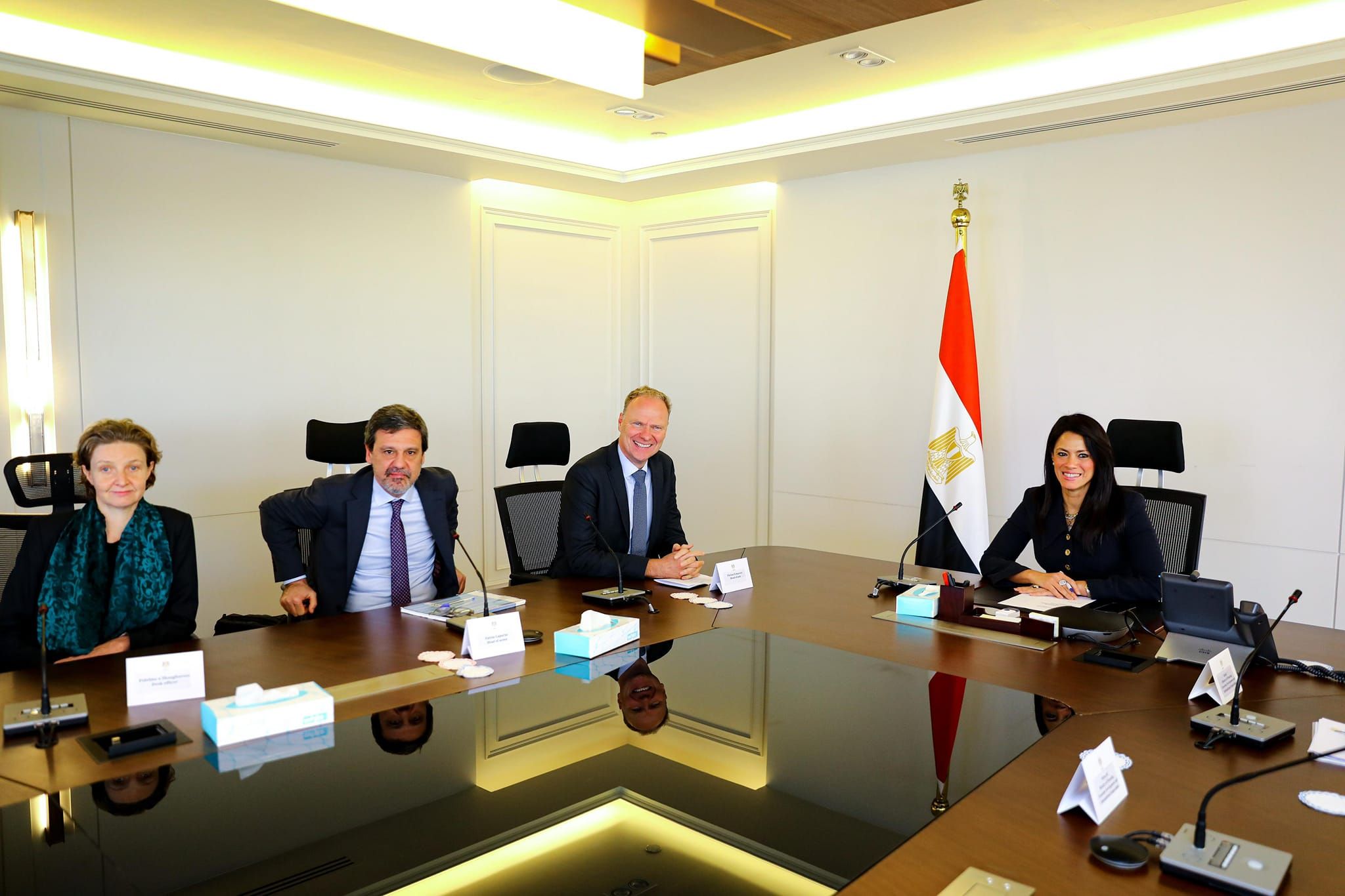 المشاط تبحث مع وفد الاتحاد الأوروبي تفعيل آلية ضمانات…