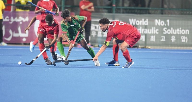 اليوم.. مواجهتان فـي بطولة كأس آسيا للهوكي للشباب
