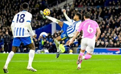 برايتون يهدّد وصافة السيتي بالبريميرليغ