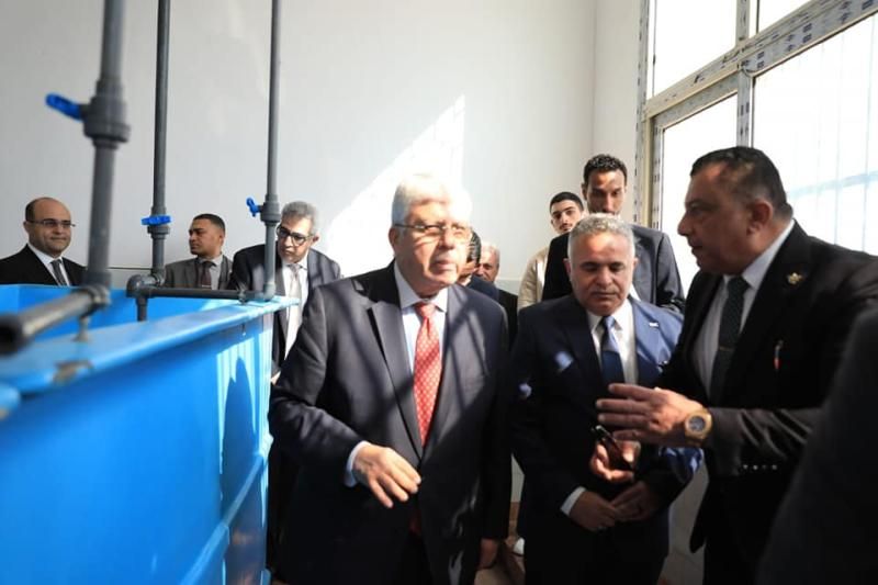 وزير التعليم العالي ومحافظ السويس ورئيس الجامعة يفتتحون ويتفقدون عددًا من المشروعات...