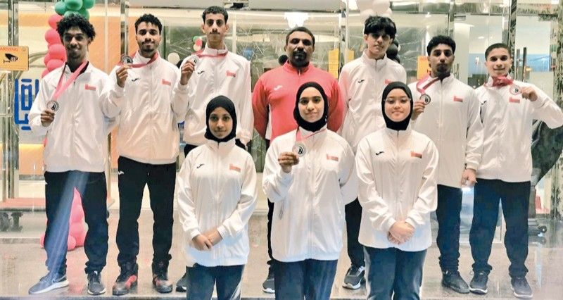 المنتخب العماني للكاراتيه يحصد 6 ميداليات فـي بطولة غرب آسيا بالشارقة