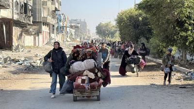 أخبار اليمن : نزوح 130 ألف فلسطيني من شمال غزة