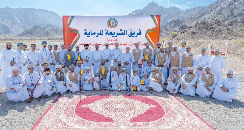 ختام مسابقة الرماية بالأسلحة التقليدية بميدان الشريعة بسمد الشأن