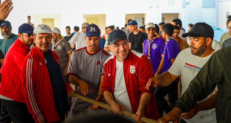 تفاعل كبير فـي اليوم الرياضي للرياضة المدرسية