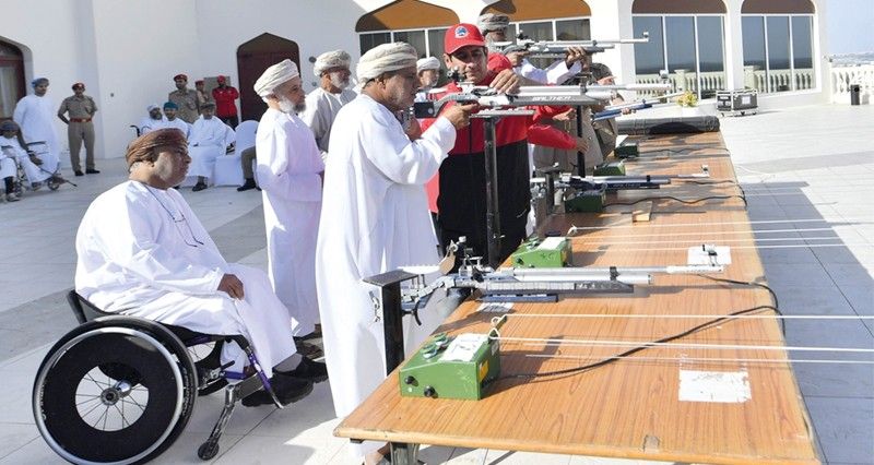 رئاسة أركان قوات السلطان المسلحة تنظم الملتقى الثقافـي الرياضي لذوي الإعاقة