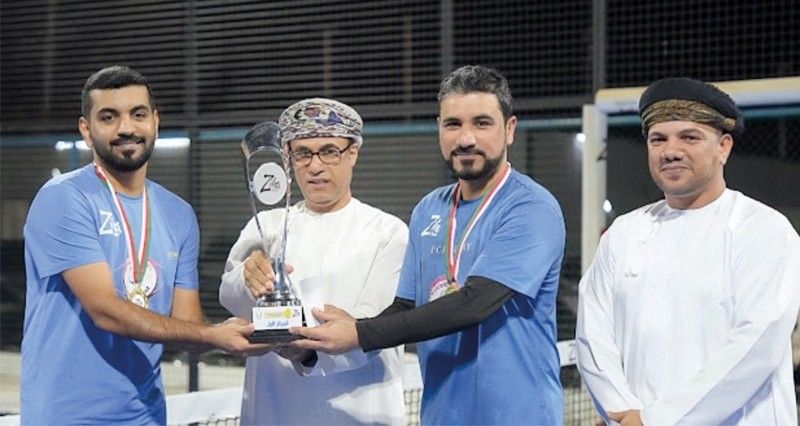 ختام بطولة البادل لمعلمي مدارس ولاية قريات