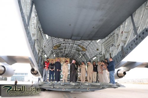 قطر تسير جسرا جويا عبر الأردن لدعم الأشقاء في سوريا