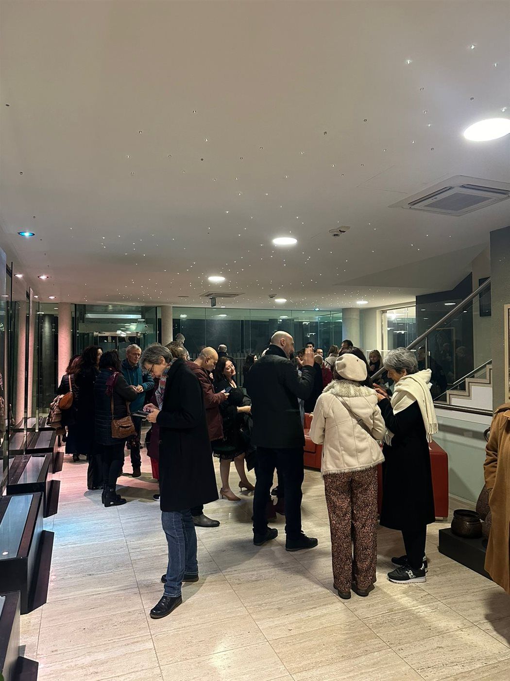 السوبرانو المصرية أميرة سليم تتألق في حفل الكريسماس بالأكاديمية المصرية للفنون بروما