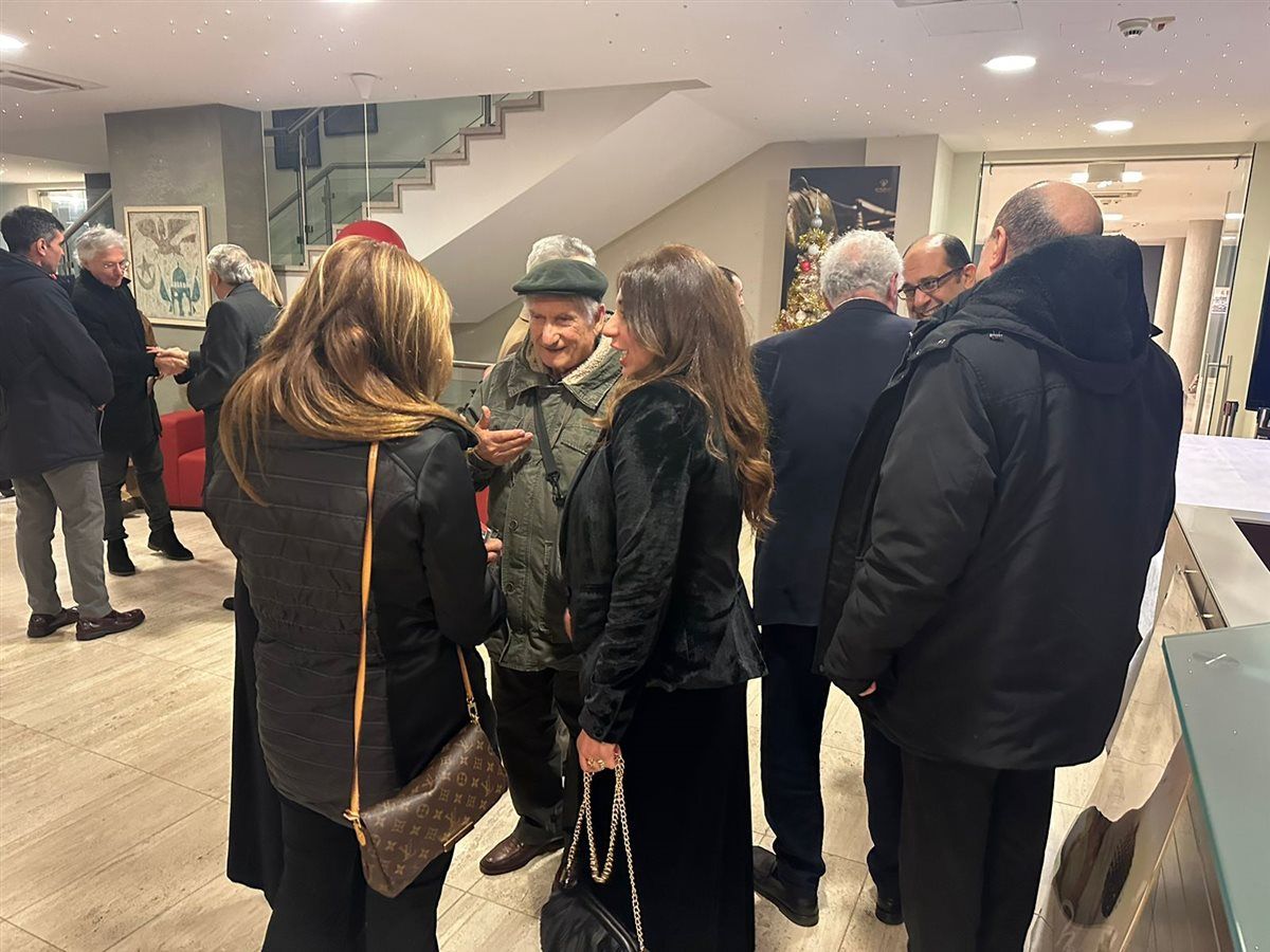 السوبرانو المصرية أميرة سليم تتألق في حفل الكريسماس بالأكاديمية المصرية للفنون بروما