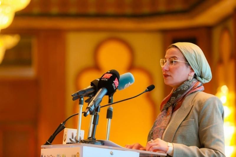 وزيرة البيئة تشهد الاحتفالية الختامية للمرحلة الثالثة والأخيرة لبرنامج التحكم في التلوث...