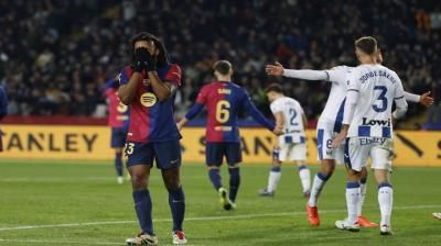 برشلونة يتعرض لخسارة مدوية في الليغا