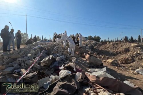 مقبرة جماعية في سوريا تحوي 100 ألف جثة