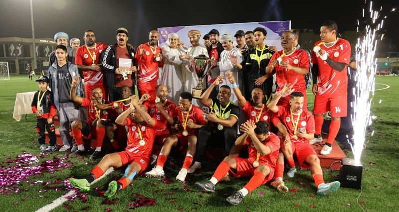 المراسم السلطانية «أ» يتوج بطلا لبطولة ديوان البلاط السلطاني السابعة لكرة القدم