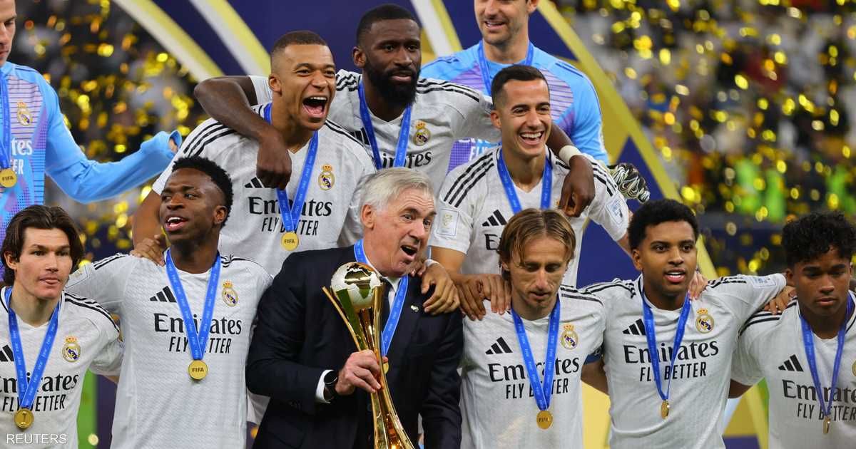 العالم اليوم - أنشيلوتي يثني على مهاجمي الريال بعد الفوز بكأس القارات