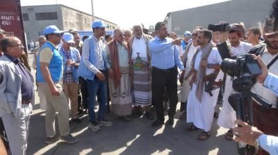 أخبار اليمن : بعد استهداف العدوان الإسرائيلي.. فريق أممي في ميناء الحديدة