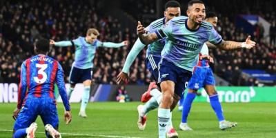 آرسنال يضرب كريستال بالاس بخماسية