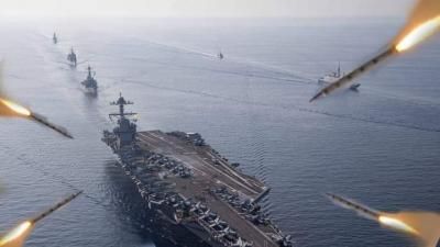 أخبار اليمن : بـ8 صواريخ و17 مسيرة.. صنعاء تباغت أمريكا