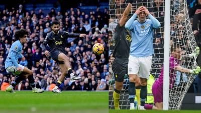 مانشستر سيتي يتعثر مجدداً