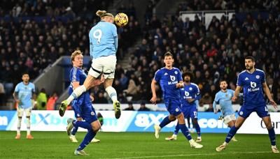 السيتي يعود للانتصارات من بوابة ليستر