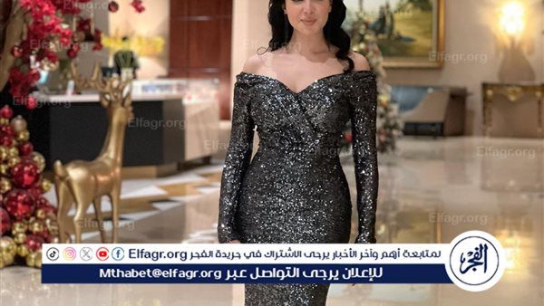 بالأسود.. ميرهان حسين تتألق في حفل زفاف مي فاروق ومحمد العمروسي