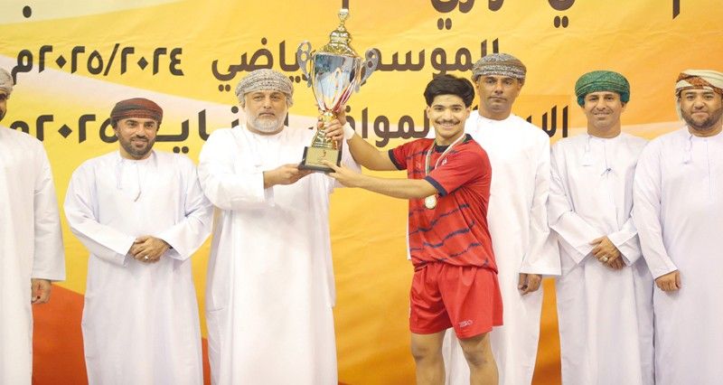 مسقط بطلا للمرة الثانية على التوالي ونزوى وصيفا والسيب ثالثا