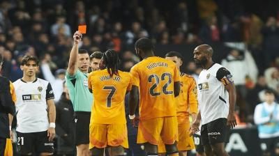 ريال مدريد يعتلي قمة الليغا بعد طرد فينيسيوس