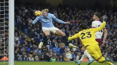 مانشستر سيتي يكتسح وست هام برباعية