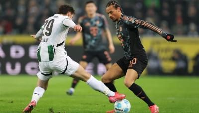 بايرن يهزم مونشنغلادباخ ويبتعد بالصدارة