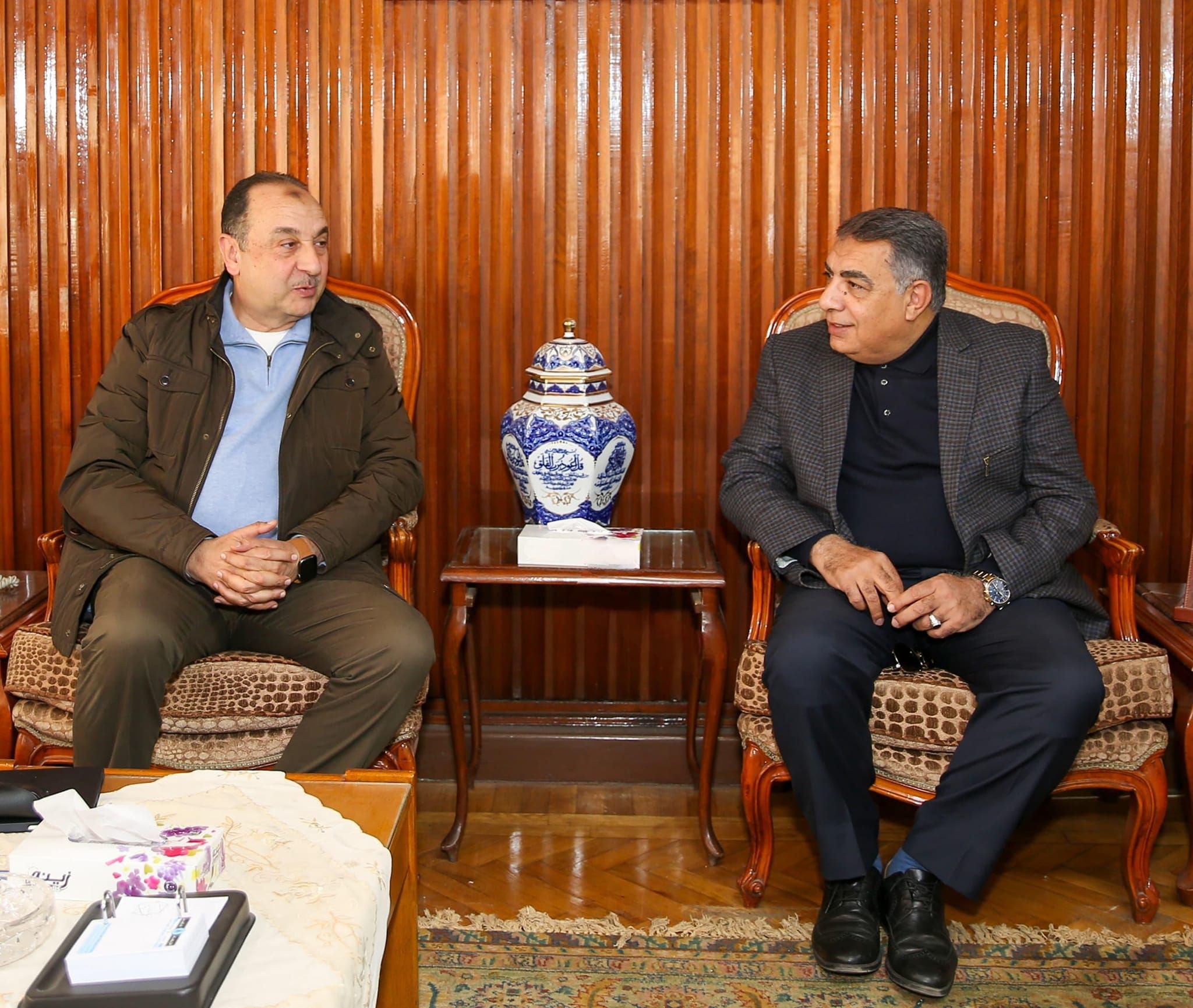 وزير قطاع الأعمال العام يبحث مع محافظ الدقهلية سبل تعزيز…