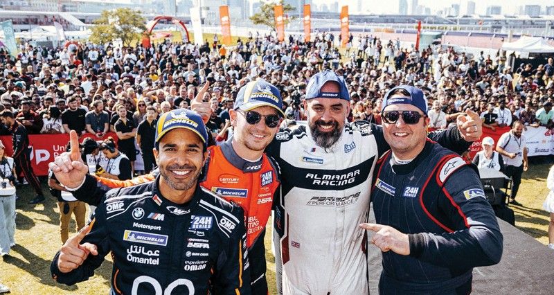 الحارثي يحرز المركز الأول فـي فئة «أيه أم» بسباق دبي 24 ساعة