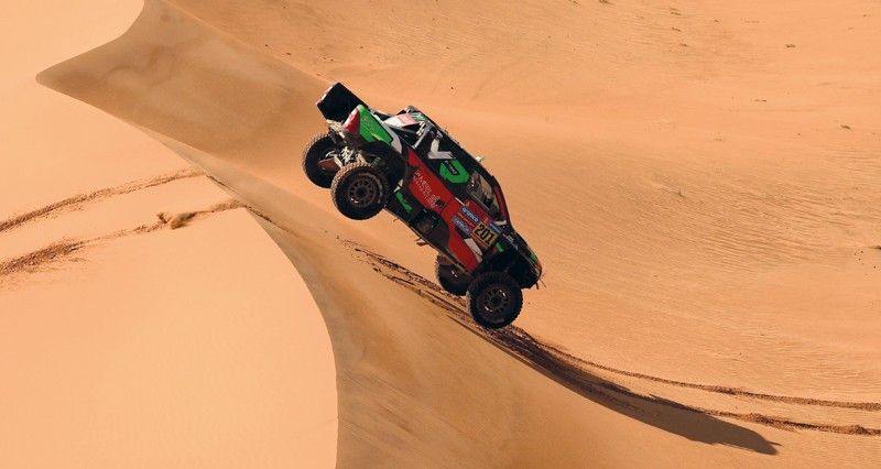 الراجحي يتمسّك بالمركز الثاني فـي الترتيب العام لرالي داكار