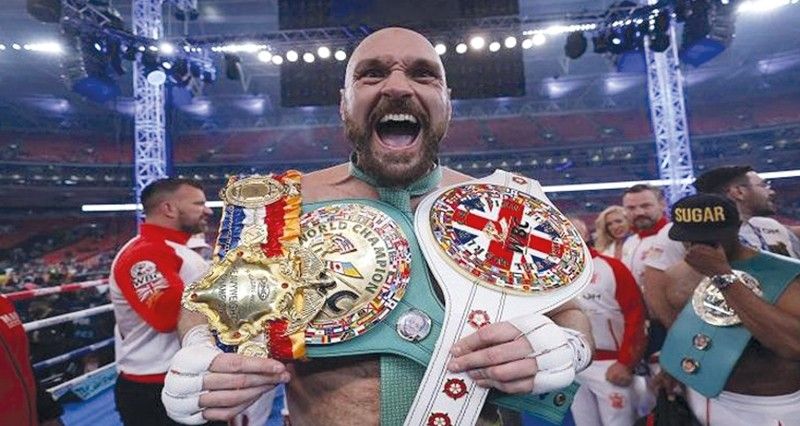 بطل العالم السابق فـي الوزن الثقيل الملاكم تايسون فيوري يعلن اعتزاله