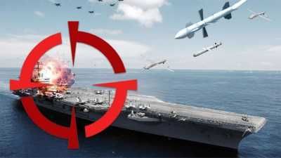 أخبار اليمن : استهداف حاملة طائرات أمريكية للمرة السادسة