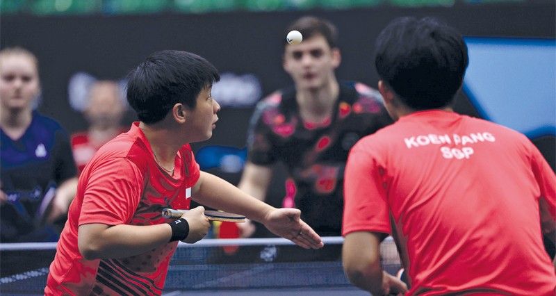 المنافسة تحتدم والإثارة تتضاعف مع اقتراب ختام بطولة عمان الدولية لكرة الطاولة