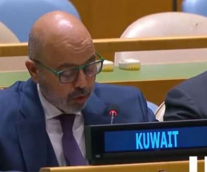 مندوب الكويت لدى الامم المتحدة: يجب تكثيف الجهود لدعم مبادرات إعادة إعمار...