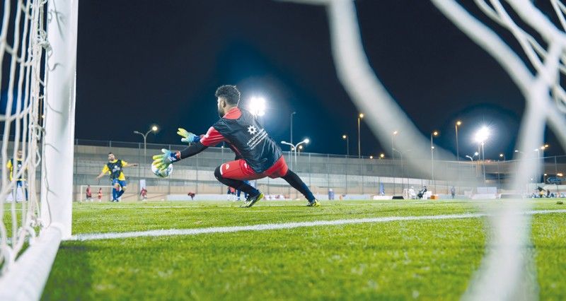 تواصل منافسات ثمانيات كرة القدم للمؤسسات الحكومية