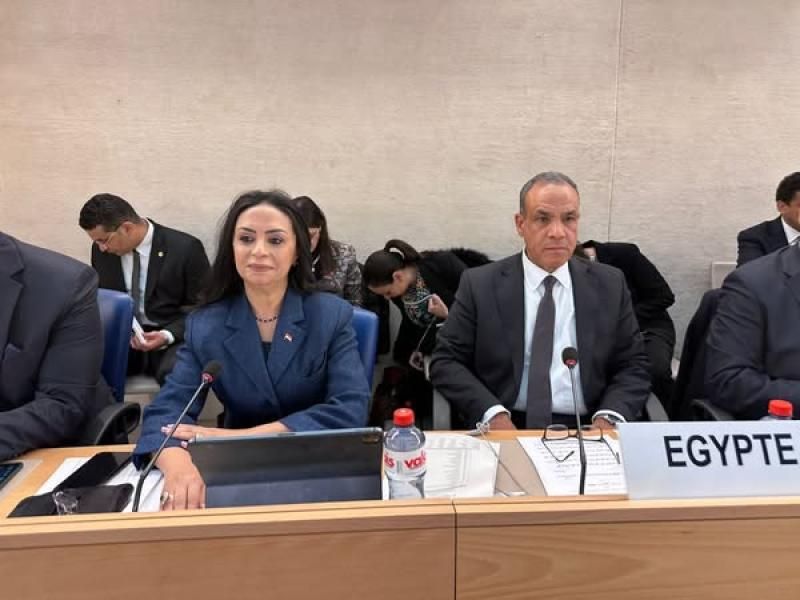 وزيرة التضامن تشارك في جلسة استعراض التقرير الدوري الشامل ”UPR” لحقوق الإنسان...