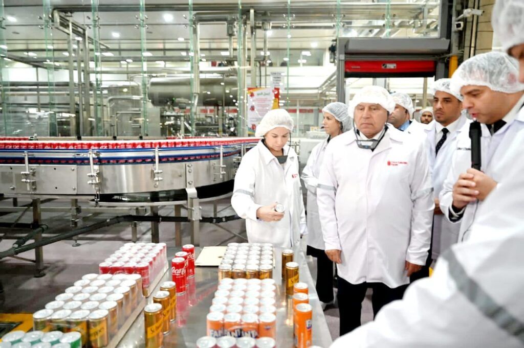 كوكاكولا تفتتح خط إنتاج جديد بمصنعها في السادات باستثمارات…