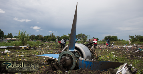 مصرع 18 شخصا إثر تحطم طائرة في السودان