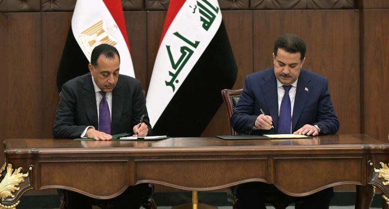 مصر والعراق توقعان عددا من وثائق التعاون ومحضر اجتماعات…
