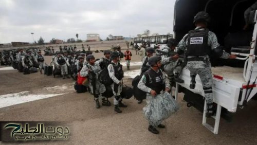 بعد تهديدات ترامب .. المكسيك تنشر 10 آلاف جندي على حدود أمريكا