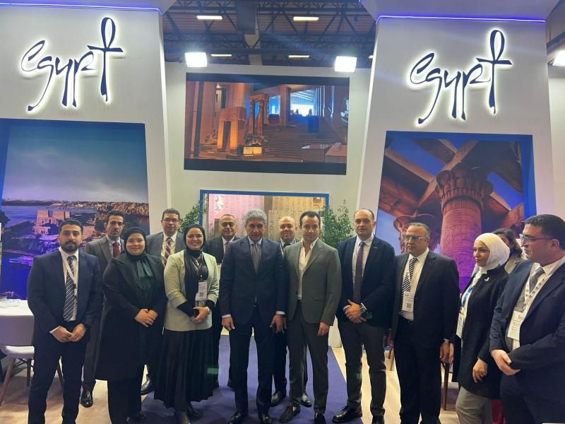 وزير السياحة والآثار يفتتح الجناح المصري المُشارك في معرض شرق البحر المتوسط...