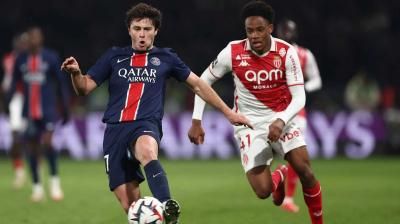 باريس يدك شباك موناكو برباعية