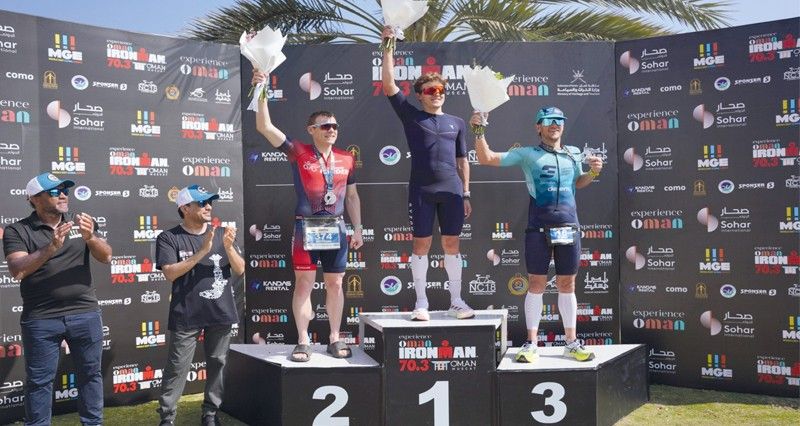 ختام بطولة «اكتشف عمان للرجل الحديدي 70.3 مسقط»