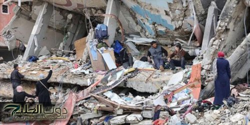 ثلاث بلديات وسط قطاع غزة تعلن مناطقها منكوبة وتطالب بإغاثة عاجلة